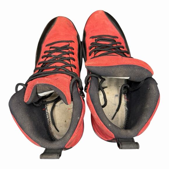 Nike Air Jordan 12 Retro Reverse Flu Game Red/Black CT8013-602 Men’s Size 9 - Picture 7 of 10